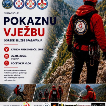 Pokazna vježba Gorske službe spašavanja Ilijaš